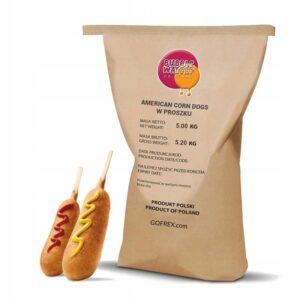 Corn Dogi Amerykańskie w Proszku 5kg Corn Dogi Amerykanskie W Proszku Gofrex Kg GOFREX.com